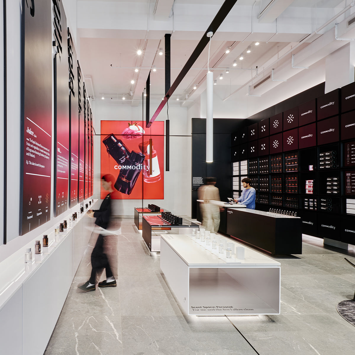 Entdecke das innovative Design unseres preisgekrönten SoHo Stores ...
